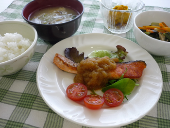 栄養士の作ったメニュー例