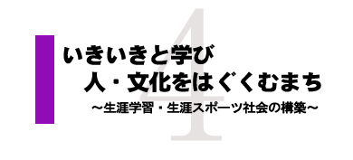 いきいきと学び　人・文化をはぐくむまち