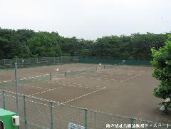 滝の城址公園運動場テニスコート