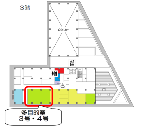 フロア図（3階）