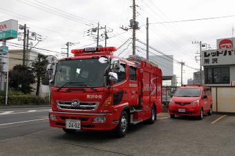 消防車の写真