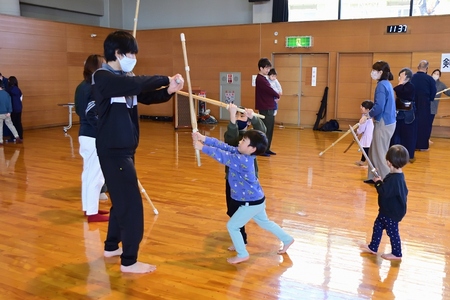 子どもたちが様々な武道を体験しました